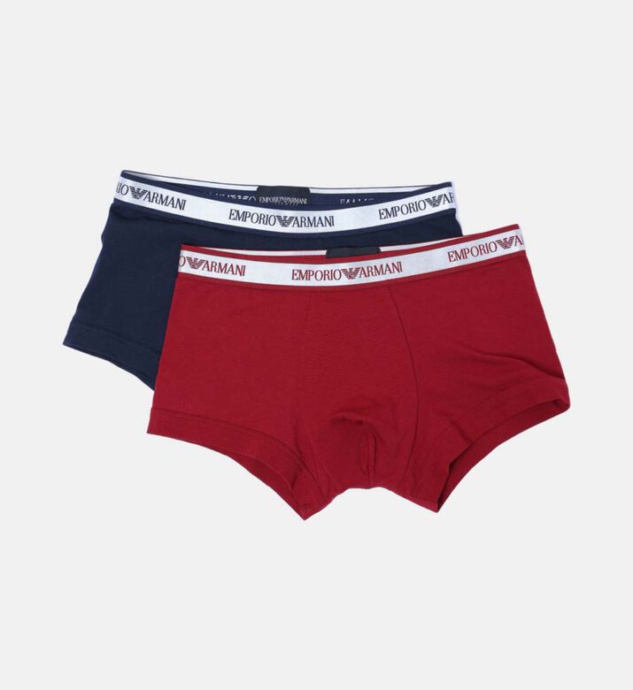 Logo Motif Knit Trunk 2-pack Set