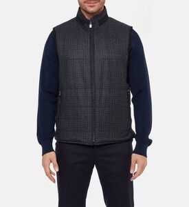 Corneliani Zip Fastening Sleeveless Vest, Model View