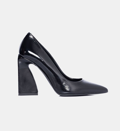 Leather High Heels Pumps