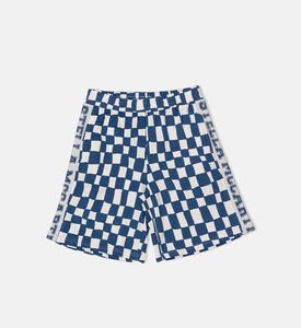 All-over Checkered Print Shorts All-over Checkered Print Shorts