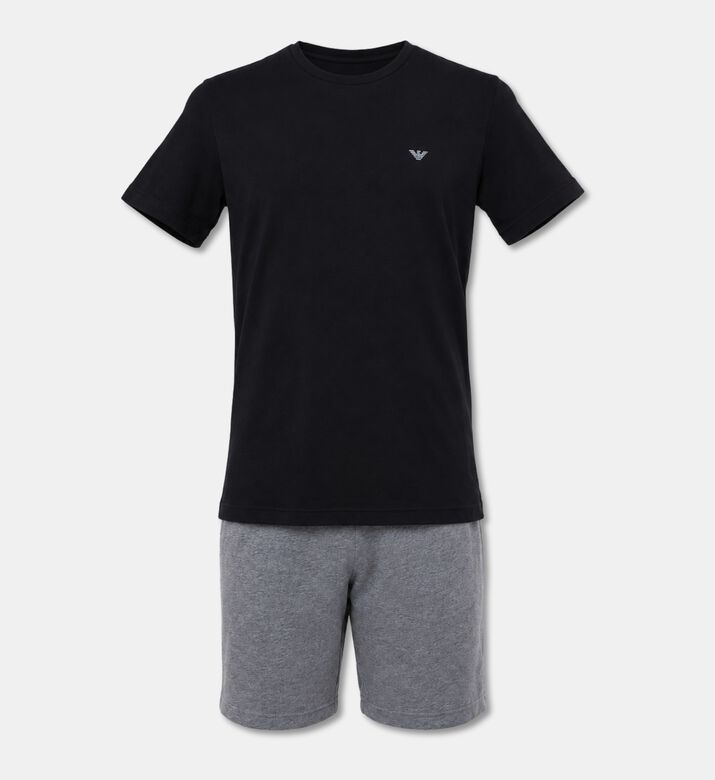 Emporio Armani Nightwear Pyjama, Black, Xxl, Packshot View