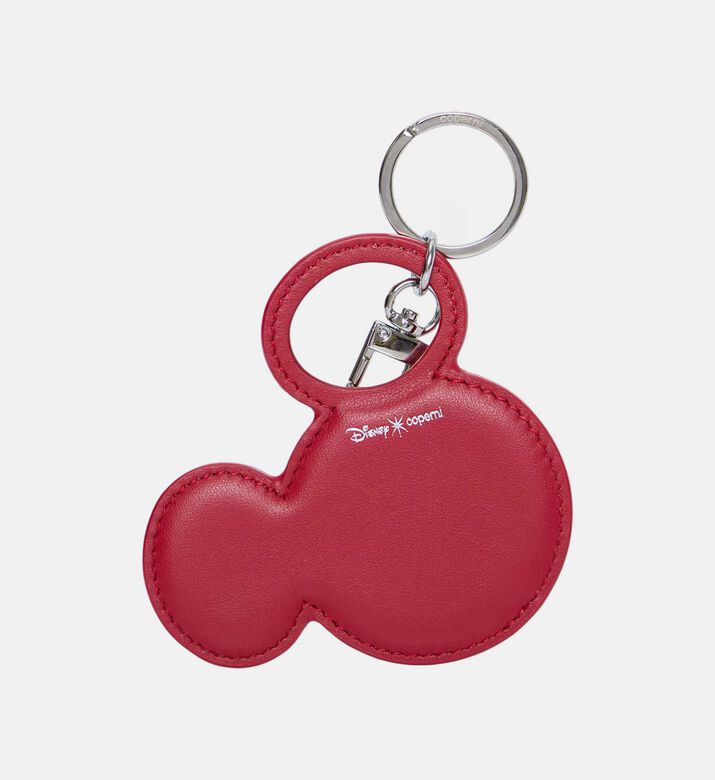 Leather Mickey Mouse Keychain