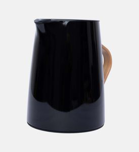 Stelton Emma Stainless Steel Vacuum Tea Jug, Black, 1-l, Packshot View