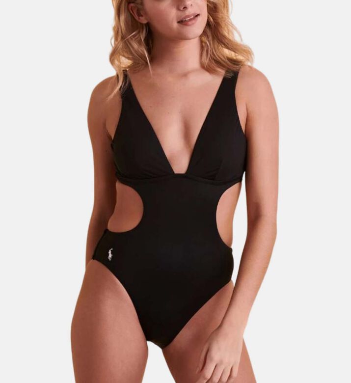 Cut-out Open Back One-piece Swimsuit