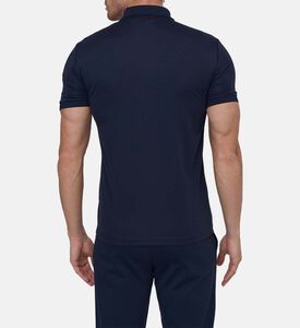 Premium Shield Logo Half-zip Polo Shirt Premium Shield Logo Half-zip Polo Shirt