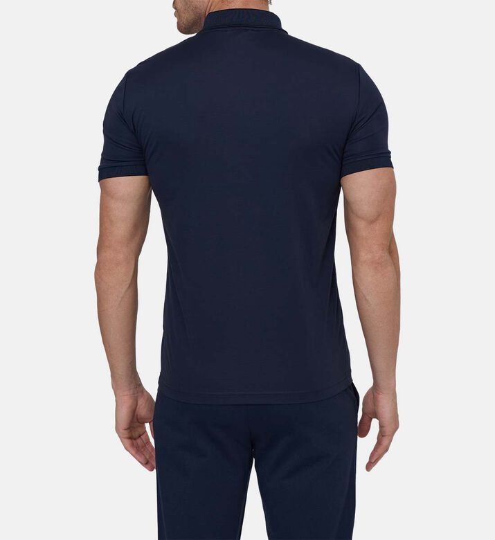 Premium Shield Logo Half-zip Polo Shirt Premium Shield Logo Half-zip Polo Shirt