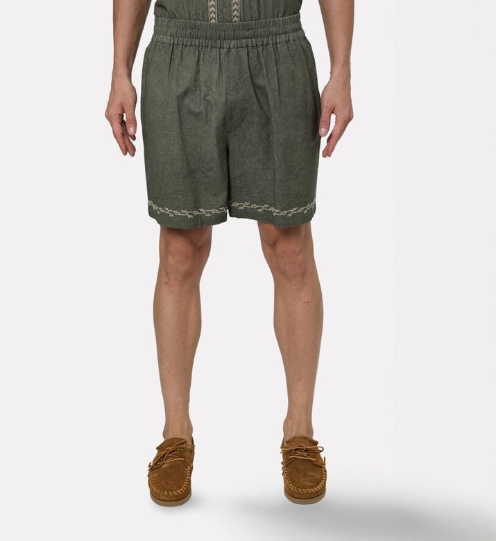Marant Homme Short Plie, Model View