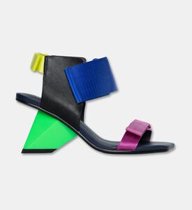 UN United Nude Cow Leather Reflective Inlays Heel, Multicolor, Eu-36, Packshot View