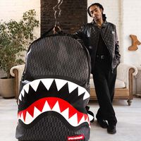 Money Checkered-print Backpack