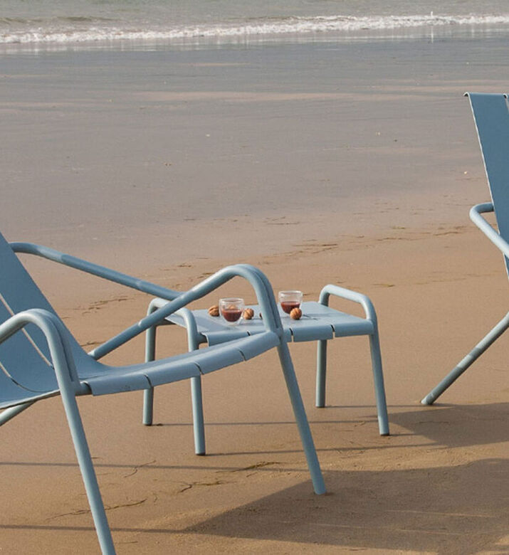 Fleole Aluminum Low Table