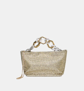 Rhinestone-embellished Shoulder Bag