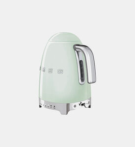 Smeg 50s Style Variable Temp Kettle, Light-green, Packshot View