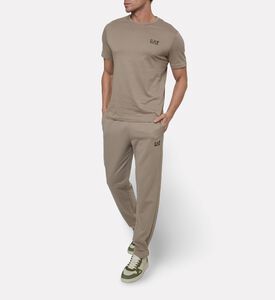 EA7 Adjustable Waistband Pants, Brown, M, Model View