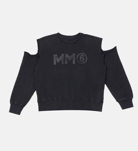 Shoulder Cut-out Sweatshirt