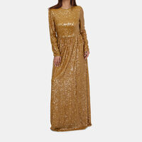 Sequin Embellished Long Dress