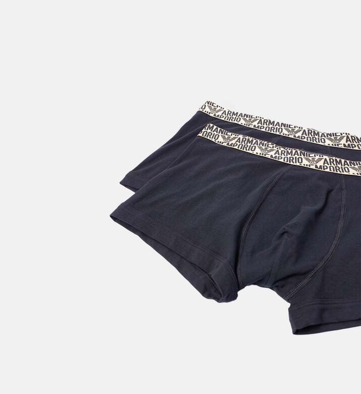 Logo Waistband 2-packs Boxers Set Logo Waistband 2-packs Boxers Set