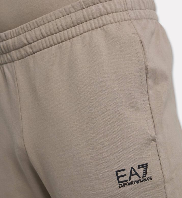 EA7 Adjustable Waistband Pants, Brown, M, Model View