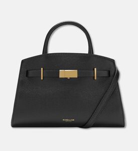 Demellier The Small Hudson Crossbody Bag, Black, Packshot View