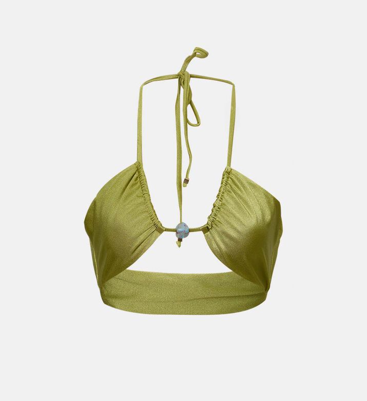 قطعة بيكيني علوية كاي بتفاصيل مكشكشة