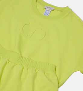 Logo-embossed T-shirt Shorts Set