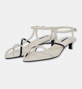 Jil Sander Goat Leather Bicolor Sandals, Packshot View