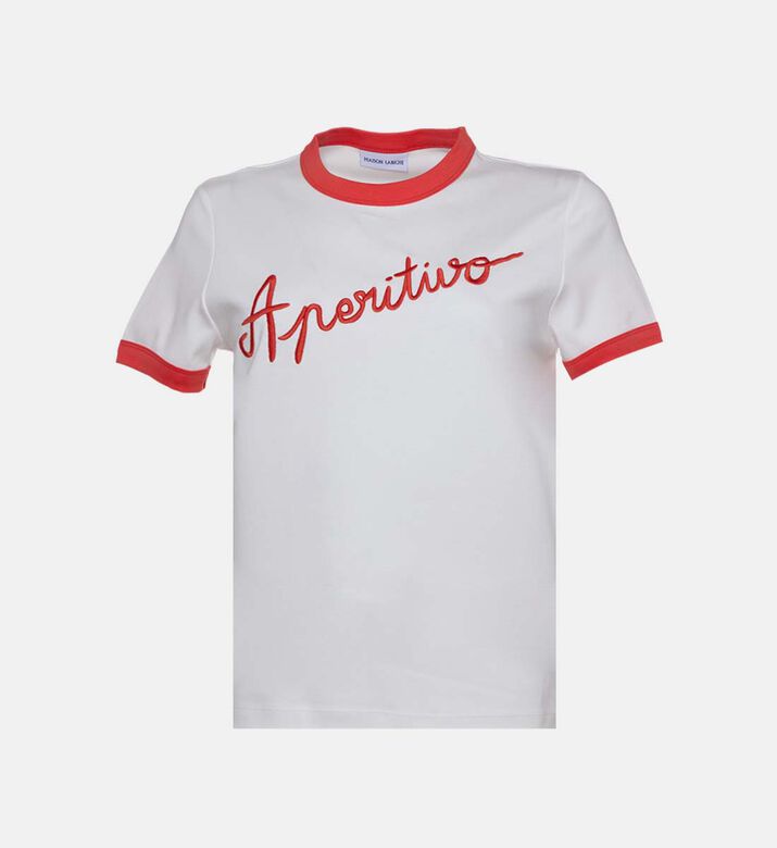 Montherlant Aperitivo Embroidered T-shirt