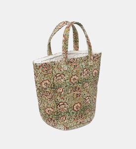 Printed Handled Laundry Basket