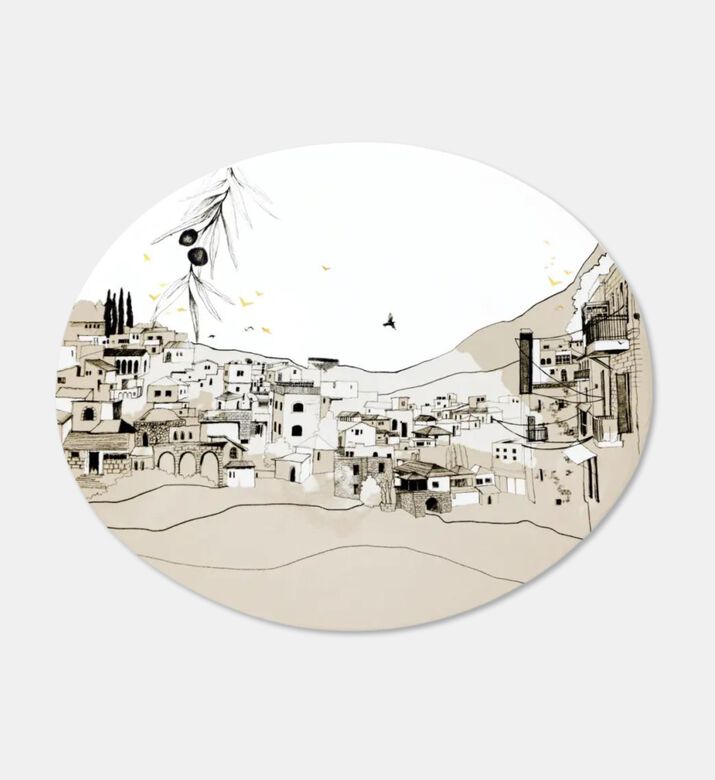 Silsal Naseem Platter L, Packshot View