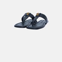 The Dual T-strap Leather Sandals