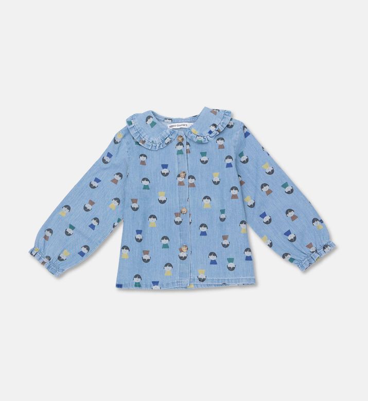 Bobo Choses All-over Print Long-sleeve Blouse, Packshot View