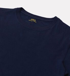 Ralph Lauren Cotton Crewneck T-shirt, Navy, L, Packshot View