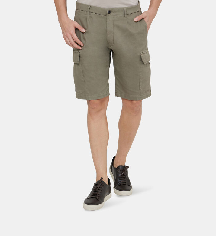 Mid-length Bermuda Shorts