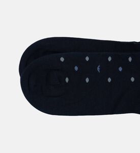 جوارب مطرزة بنقشة نقط بولكا