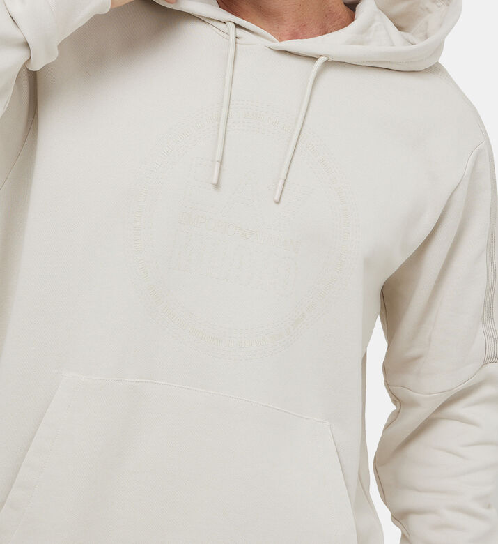 Organic Cotton-blend Hooded Sweatshirt