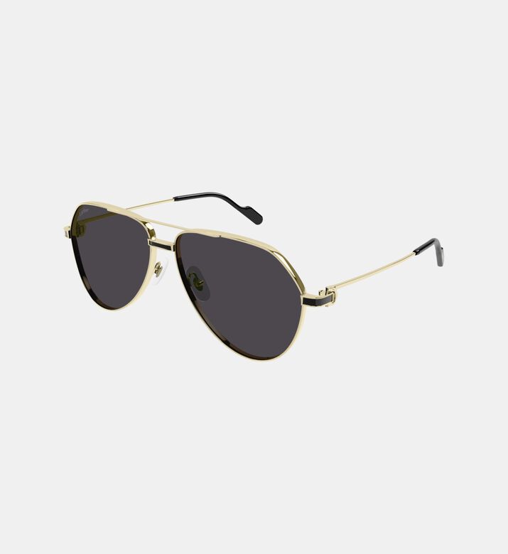 Pilot Frame Tinted Lense Sunglasses 61