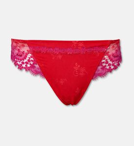 Simone Perele Floral-embroidery Mid-rise Tanga, Packshot View