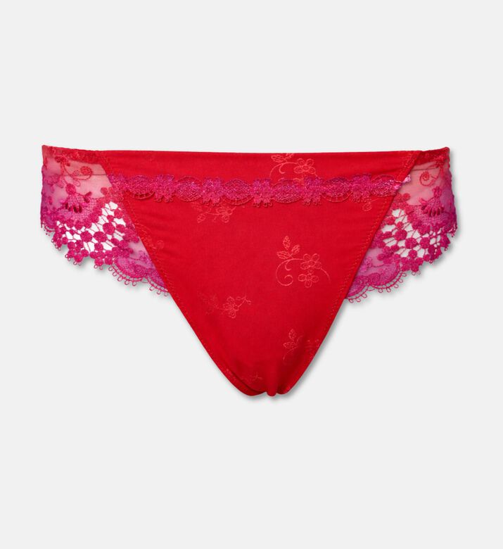 Simone Perele Floral-embroidery Mid-rise Tanga, Packshot View
