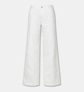 Forte-Forte Cotton Jacquard 5-pockets Style Pants, Packshot View