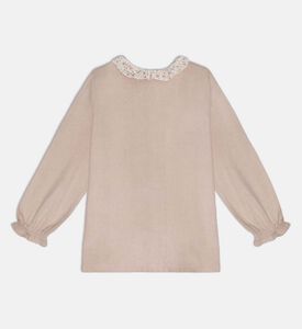 Jules and Juliette Paris Peter Pan Long-sleeve Blouse, Packshot View