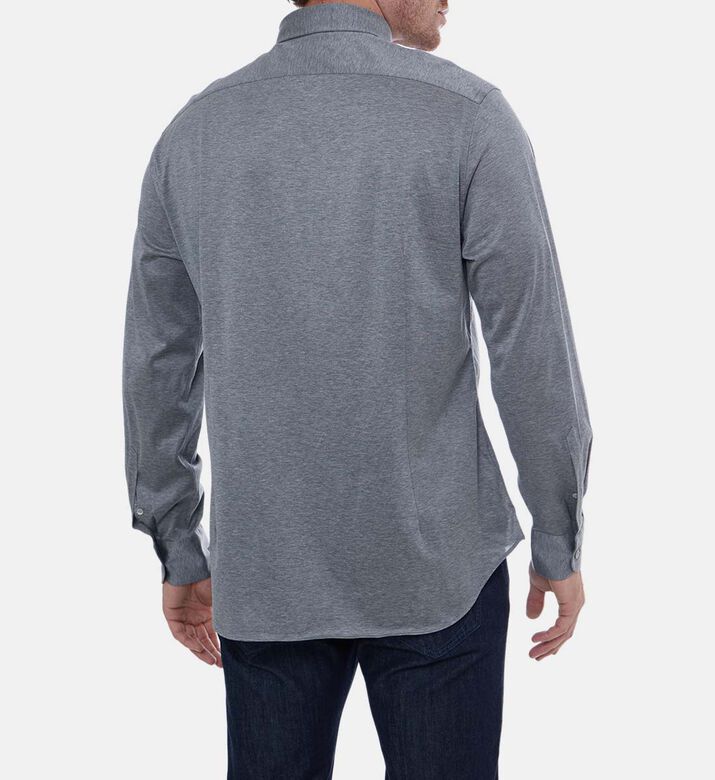 قميص قطن بصف أزرار