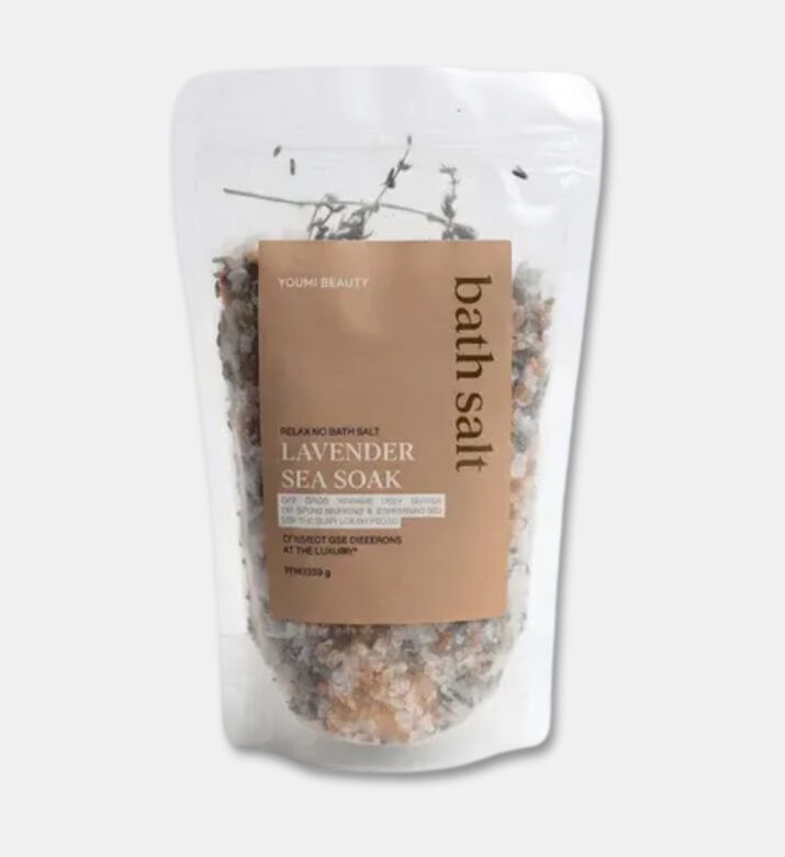 Youmi Beauty Himalayan Lavender Bath Salts, Packshot View