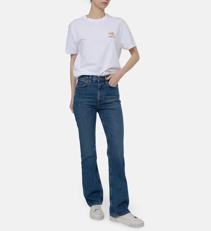 Agolde High-rise Flared Denim Pants, Model View