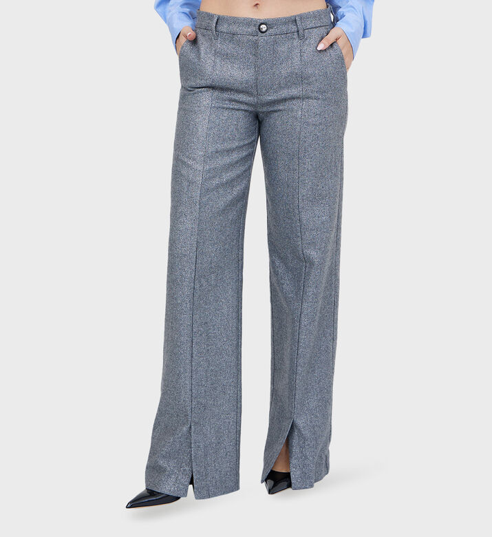 بنطال لوركس واسع الأرجل بنطال لوركس واسع الأرجل