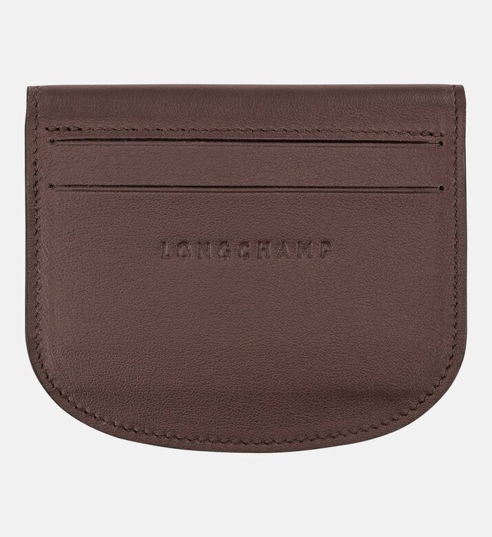 Longchamp Le Pliage Xtra Leather Cardholder, Light-brown, Packshot View