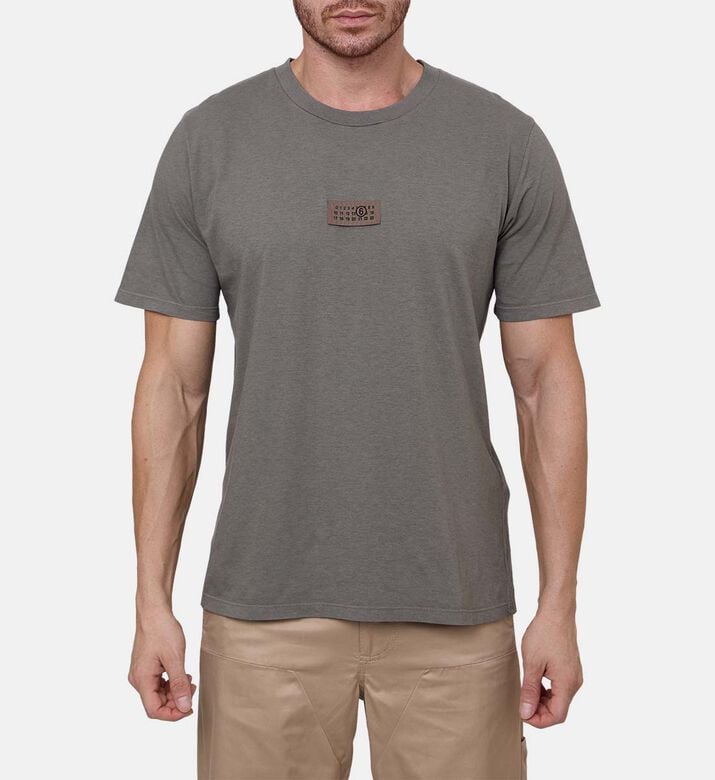 Dark Logo-patch Short-sleeve T-shirt