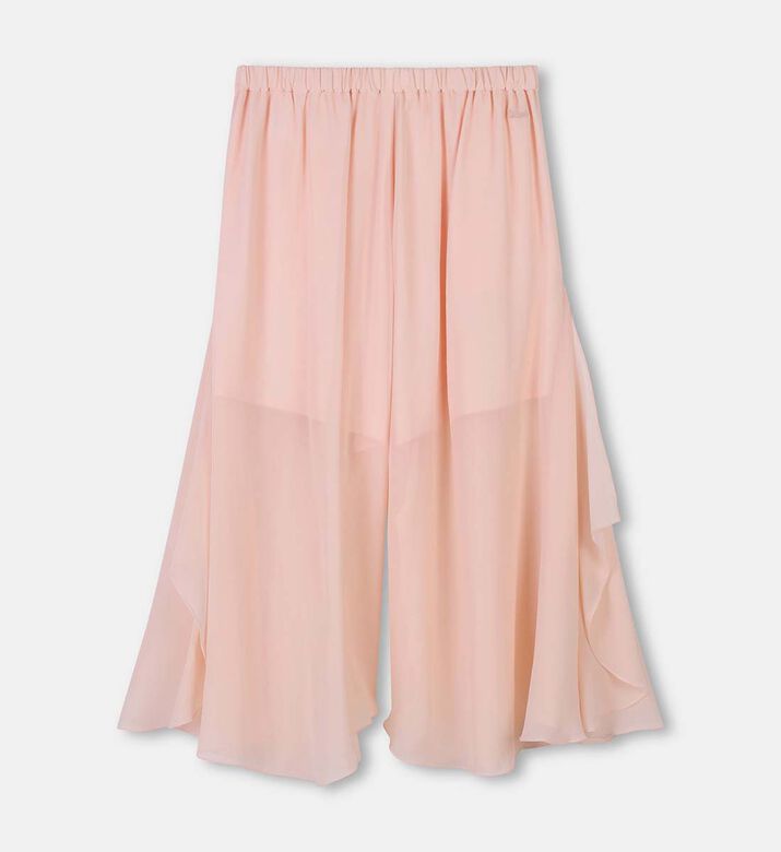 Pleated Wide-leg Pants