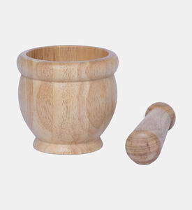 Rubber Wood Mortar-pestle