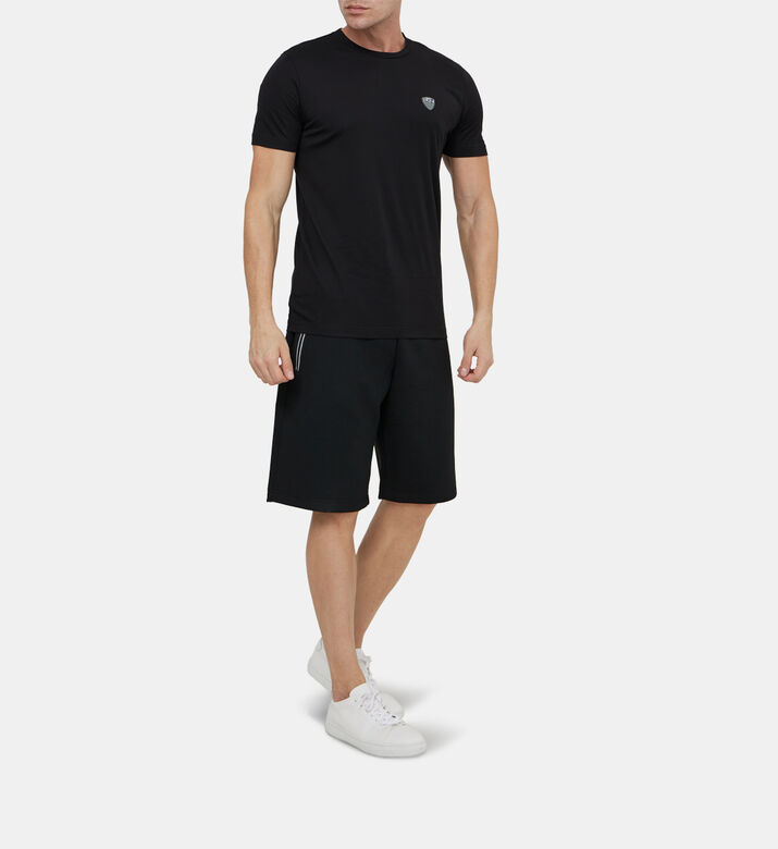 Logo Badge Embellished T-shirt