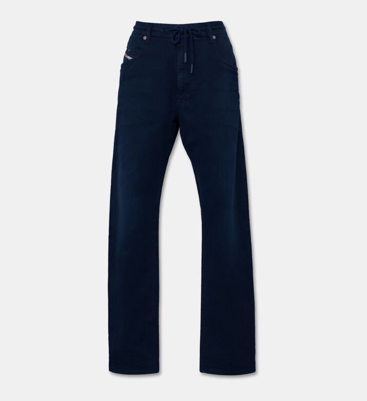 Diesel Relaxed-fit Drawstring Denim Pants, Blue, 34, Packshot View