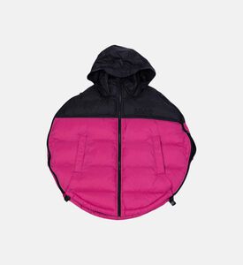 سترة مبطنة مستديرة الألوان